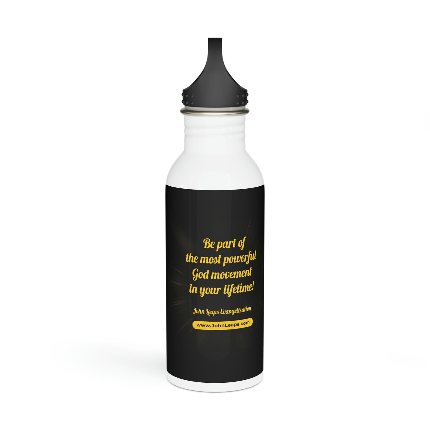 Be with the one who loves you Stainless Steel Water Bottle