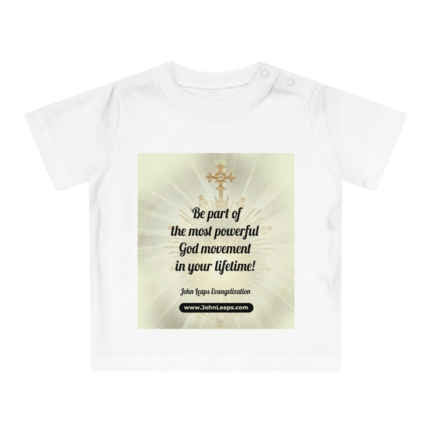 Come Let us adore him! Baby T-Shirt White