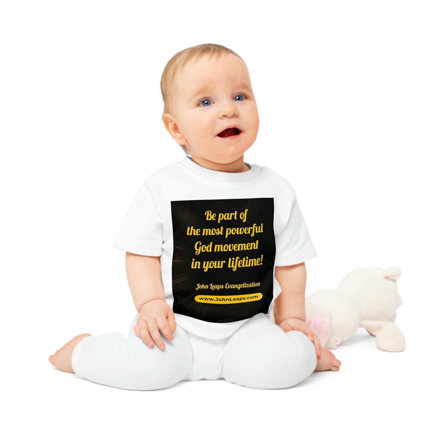 Come let us adore him!  Baby T-Shirt