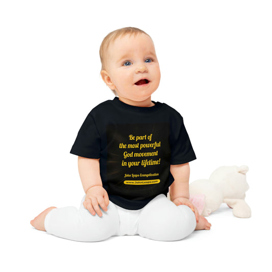 Come let us adore him!  Baby T-Shirt