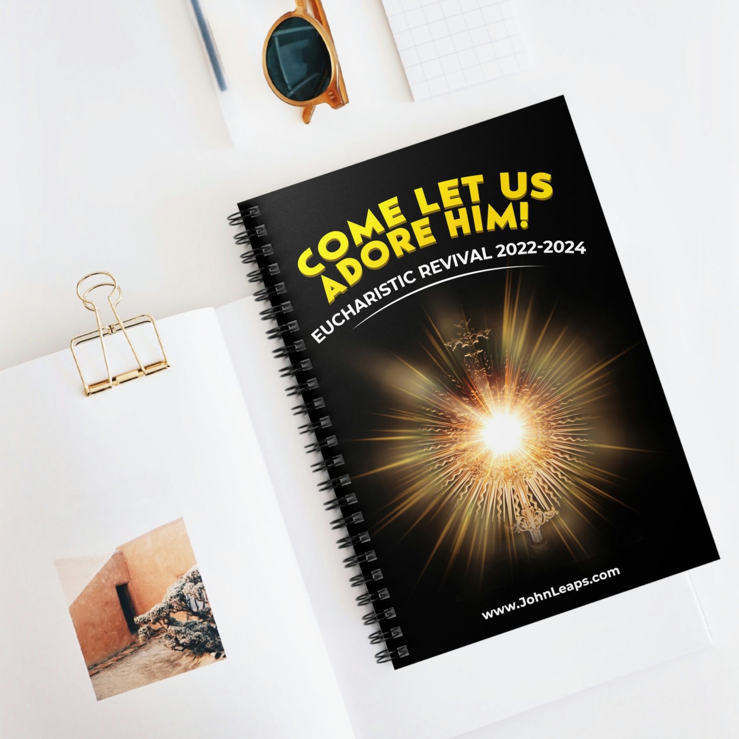 Come let us adore him! Spiral Notebook - Ruled Line