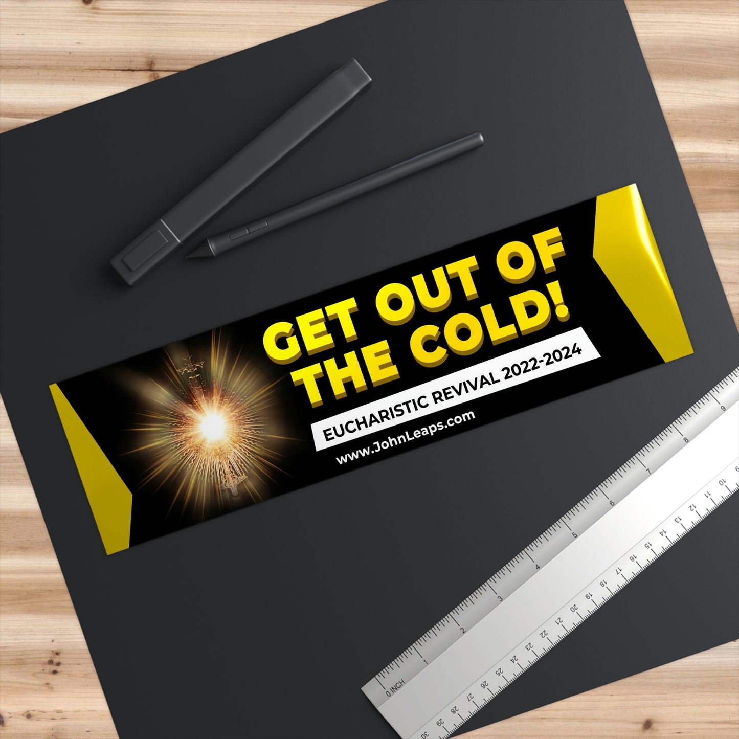 Get out of the cold! Bumper Stickers V2